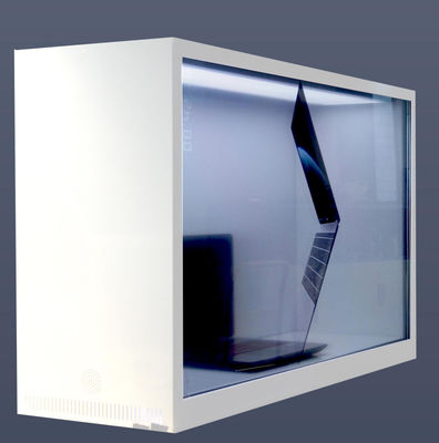Холодильник 3d Oled голографический соединяя умную прозрачную витрину экрана приведенного