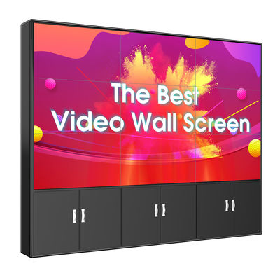 Рекламирующ соединяя экран касания Lcd покажите видео- панели стены 55&quot; 0.53mm x 0.53mm