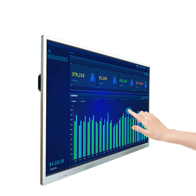 Стена установила электронную доску 2160P цифров умную Touchable для преподавательства