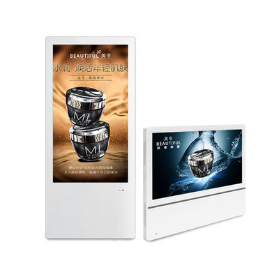Дисплей Signage 480P 720P 1080P цифров лобби гостиницы рекламы RJ45 установленный стеной