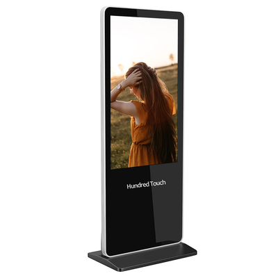 Пол 43 дюймов стоя андроид Signage цифров рекламируя плакаты цифров
