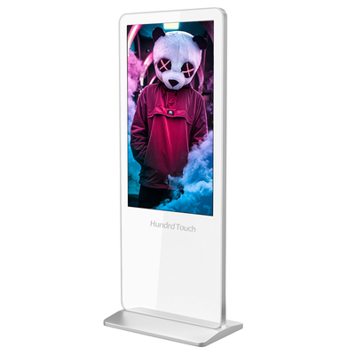 Пол 43 дюймов стоя андроид Signage цифров рекламируя плакаты цифров