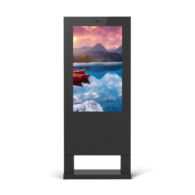 пол 4K HD водоустойчивый Lcd стоя экран на открытом воздухе рекламы афиши Signage цифров