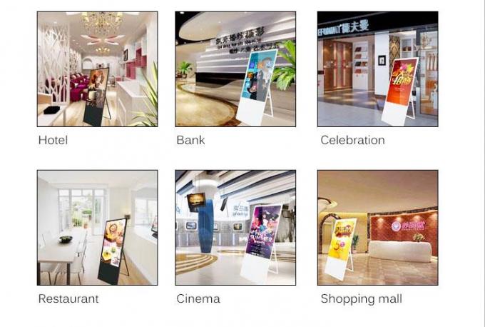 Портативный Signage Lcd цифров