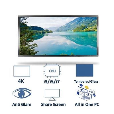 Экран касания LCD ультракрасный в 8ms рекламируя Signage цифров игрока дисплея