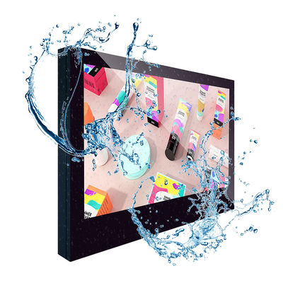 стена 4K FHD IP65 водоустойчивая установила Signage LCD цифров с емкостным касанием